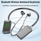 HiFi Bluetooth Headphones Wireless Neckband Earphones with LED Display & Long Battery Life