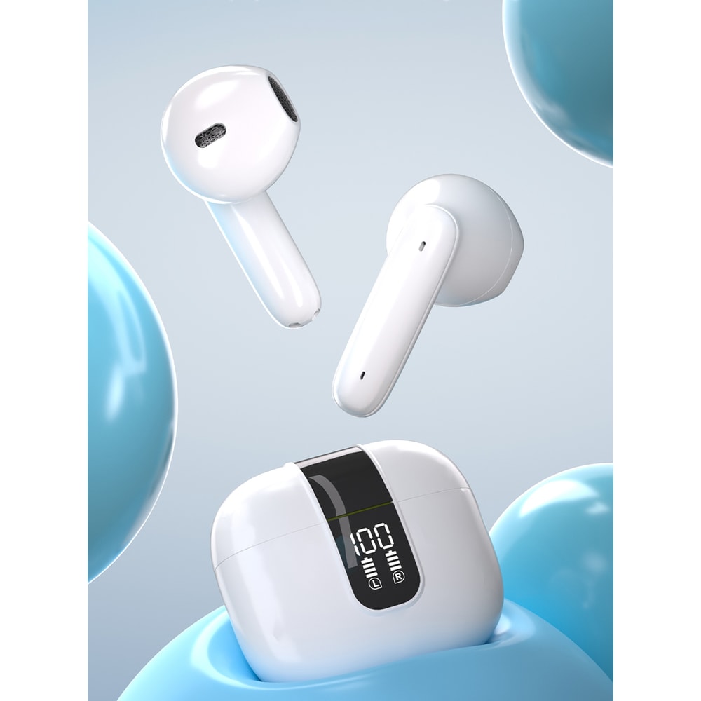 Sport TWS Wireless Earphones with LED Power Display & Long Battery Life