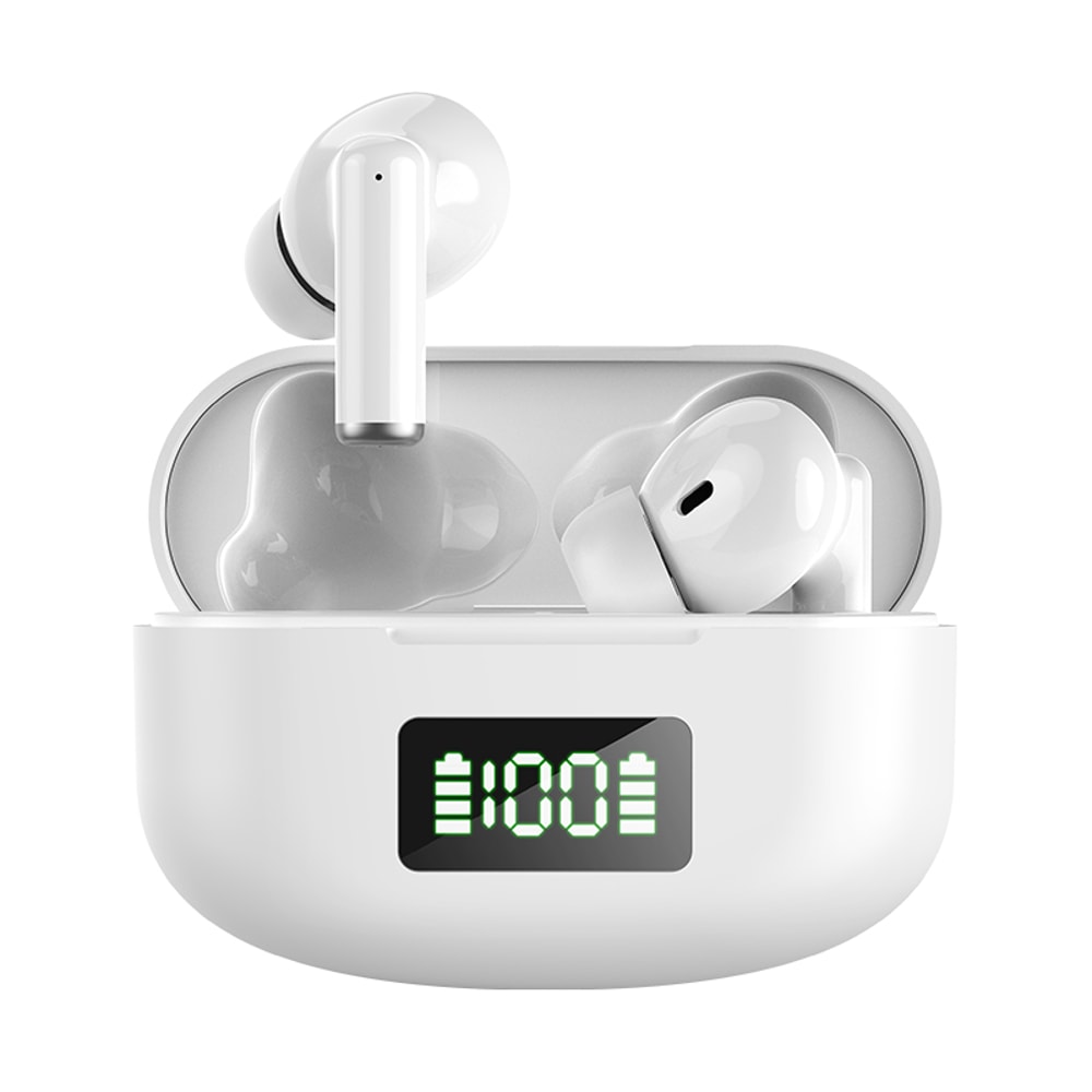 Wireless Bluetooth Noise Cancelling Earbuds with Digital Display