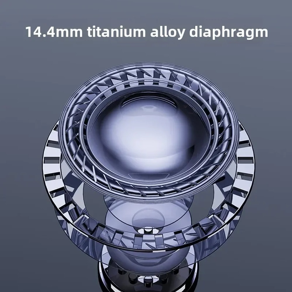 Premium Wireless Earbuds With Mic Bluetooth Headset Waterproof Noise Cancelling 2
