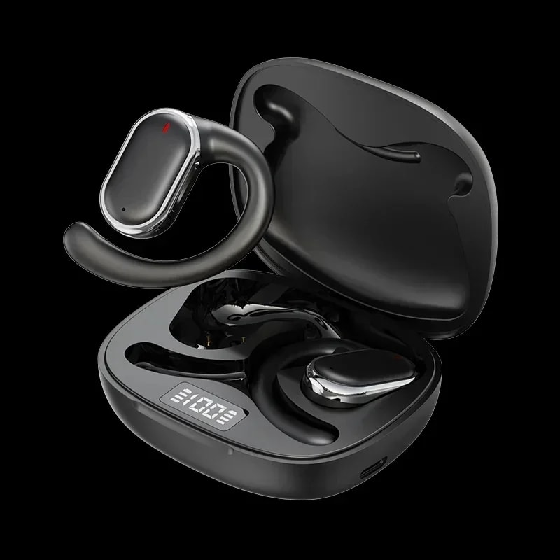 Performance Wireless Hanging Sports Earphones Bluetooth Waterproof Earbuds With Noise Reduction 7