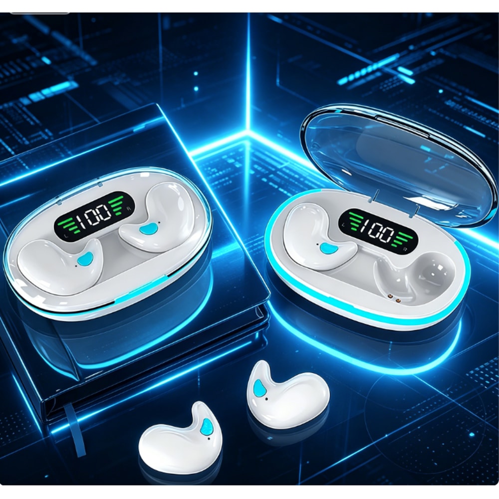 Premium TWS Bluetooth Earbuds Wireless Stereo Earphones With Waterproof Charging Case 0