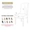Elastic Spandex Chair Cover Adjustable Slipcover For Dining Events 5