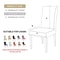 Elastic Spandex Chair Cover Adjustable Slipcover For Dining Events 5