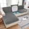 Premium Anti Slip Plush Sofa Cover Elastic Couch Protector For Living Room Bedroom 12