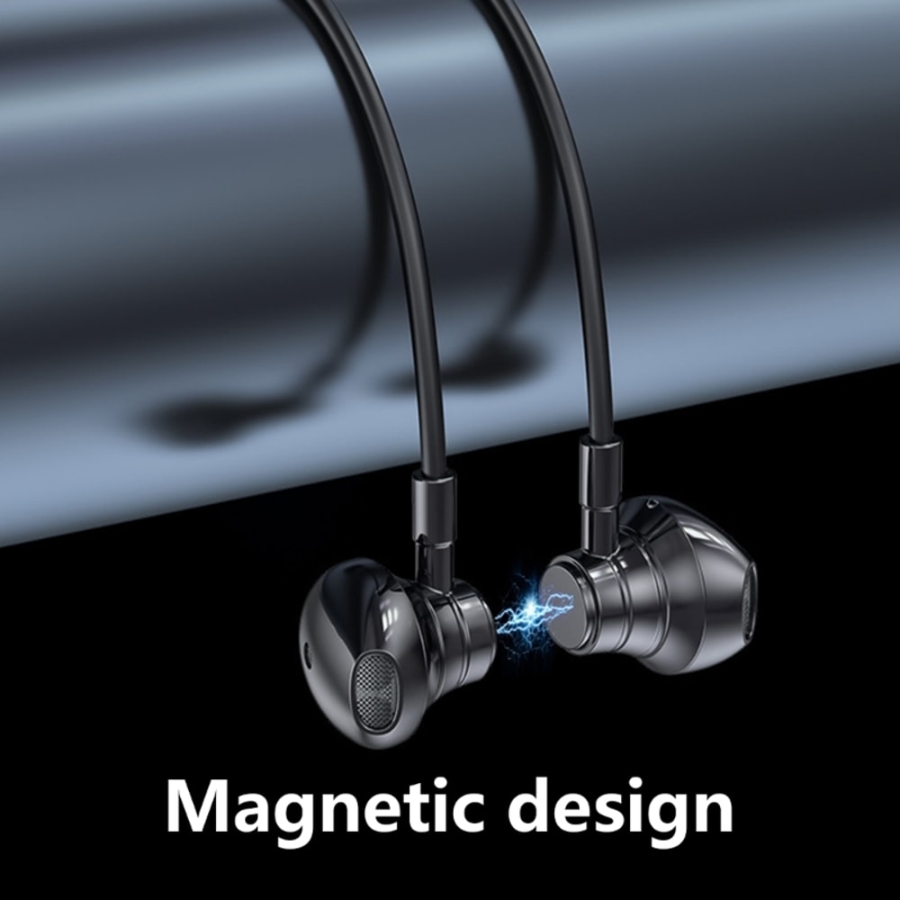 Wireless Sports Neckband Earbuds with Noise Cancelling Bluetooth