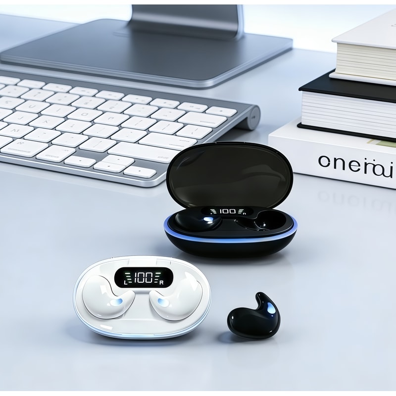 AeroFit Ultra Light Wireless Bluetooth Earphones Zero Pressure Comfort Earbuds 0