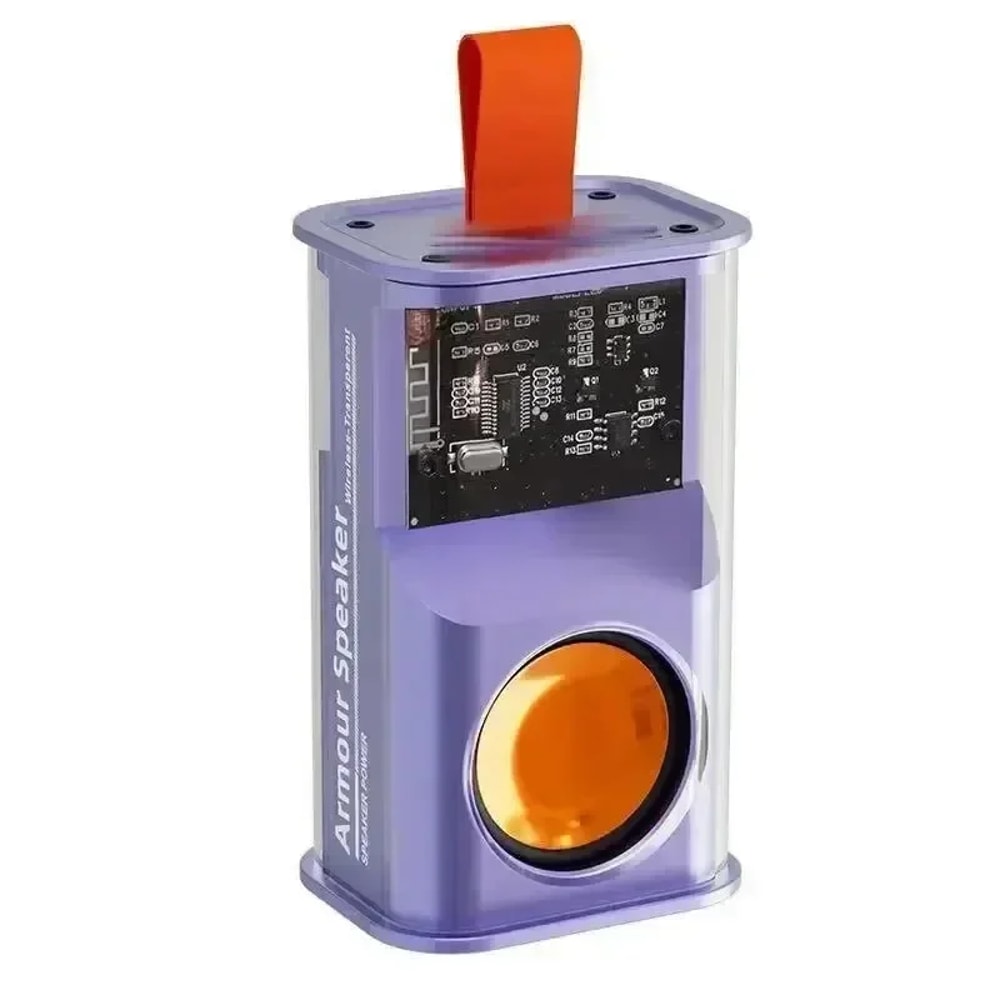 Cyberpunk Transparent Mecha Wireless Bluetooth Speaker