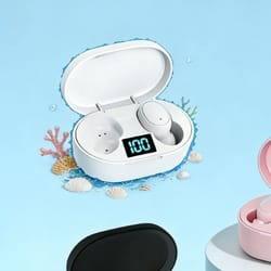 true wireless noise cancelling headsets premium bluetooth wireless earphones with crystal clear microphone