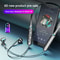 AuraTune Pro Wireless Neckband Headphones with Mic Stereo Sports Bluetooth Earphones