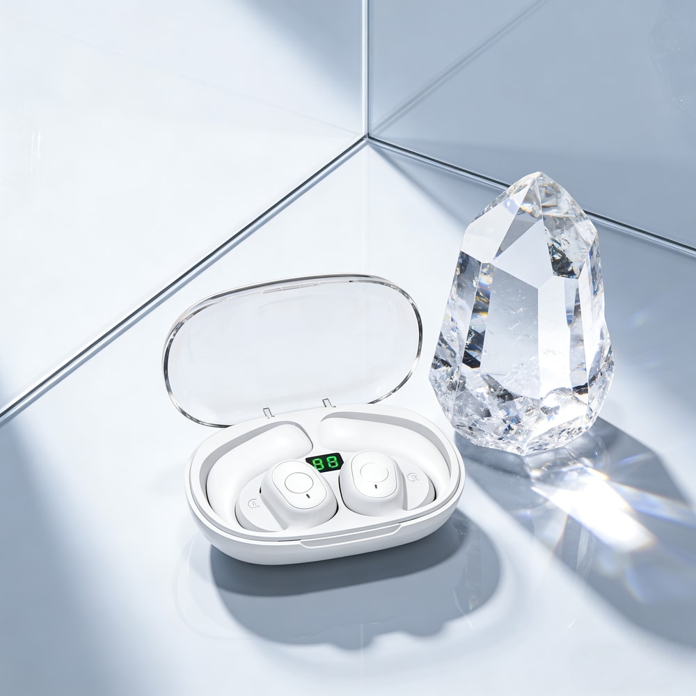 Premium Wireless Bluetooth Earphones Noise Cancelling Earbuds With Microphone 0