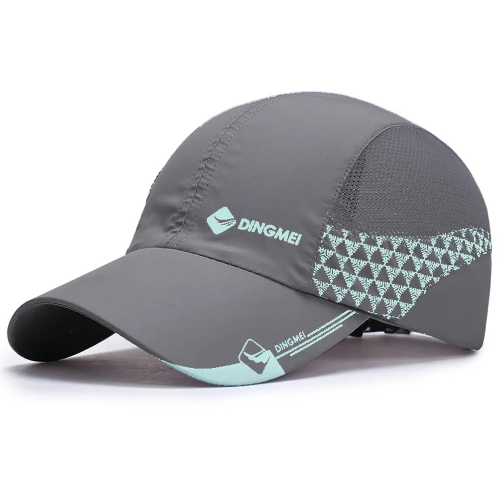 Mens Outdoor Sunshade Travel Hat Breathable Baseball Cap Adjustable Summer Hat For Sports Leisure 3