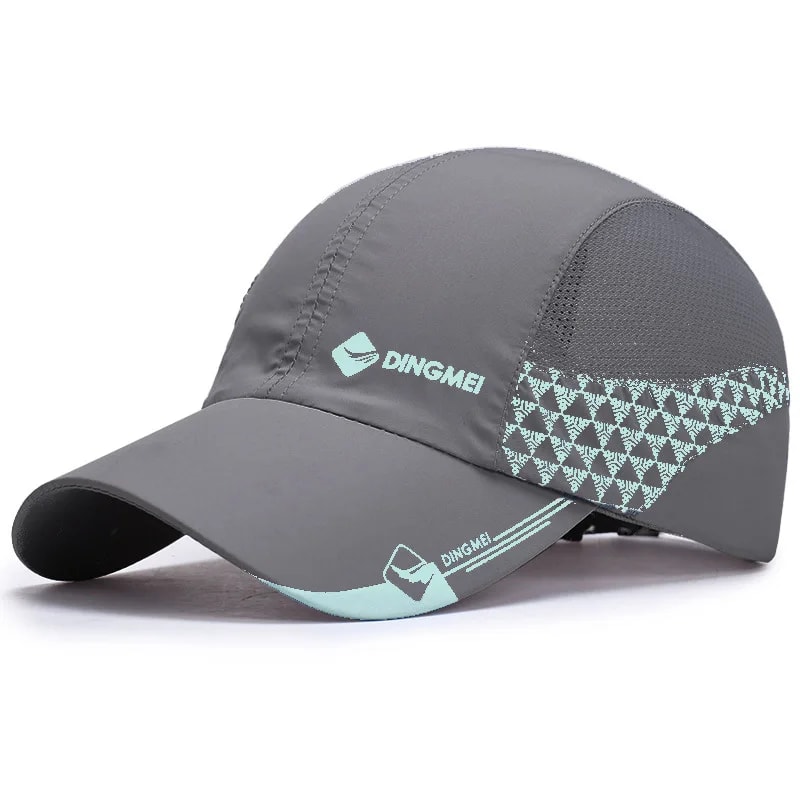 Mens Outdoor Sunshade Travel Hat Breathable Baseball Cap Adjustable Summer Hat For Sports Leisure 3