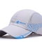 Mens Outdoor Sunshade Travel Hat Breathable Baseball Cap Adjustable Summer Hat For Sports Leisure 5