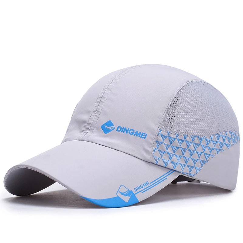 Mens Outdoor Sunshade Travel Hat Breathable Baseball Cap Adjustable Summer Hat For Sports Leisure 5