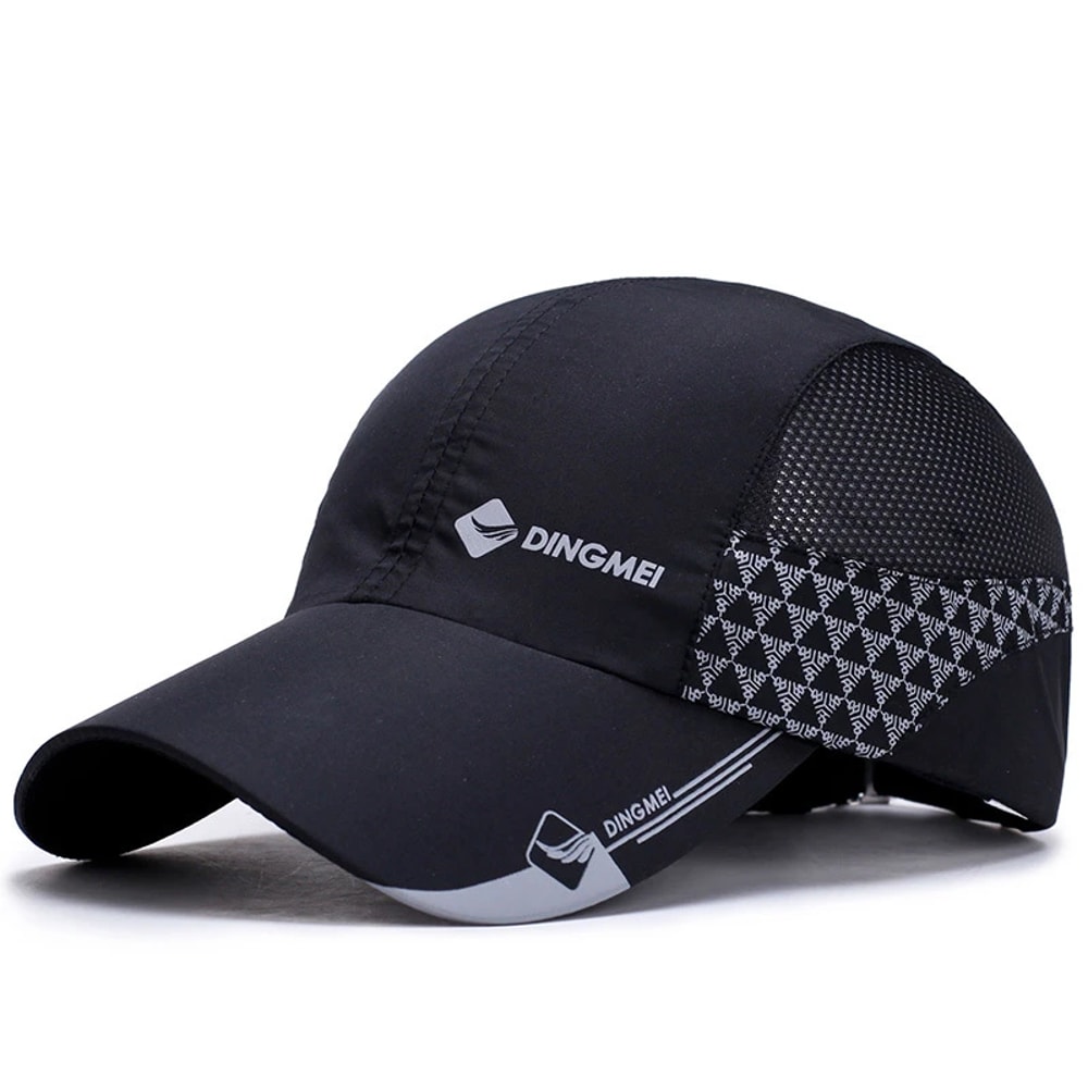 Mens Outdoor Sunshade Travel Hat Breathable Baseball Cap Adjustable Summer Hat For Sports Leisure 6