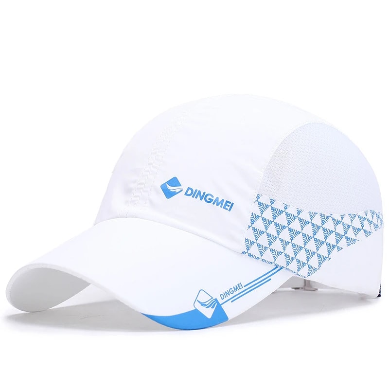 Mens Outdoor Sunshade Travel Hat Breathable Baseball Cap & Adjustable Summer Hat for Sports & Leisure