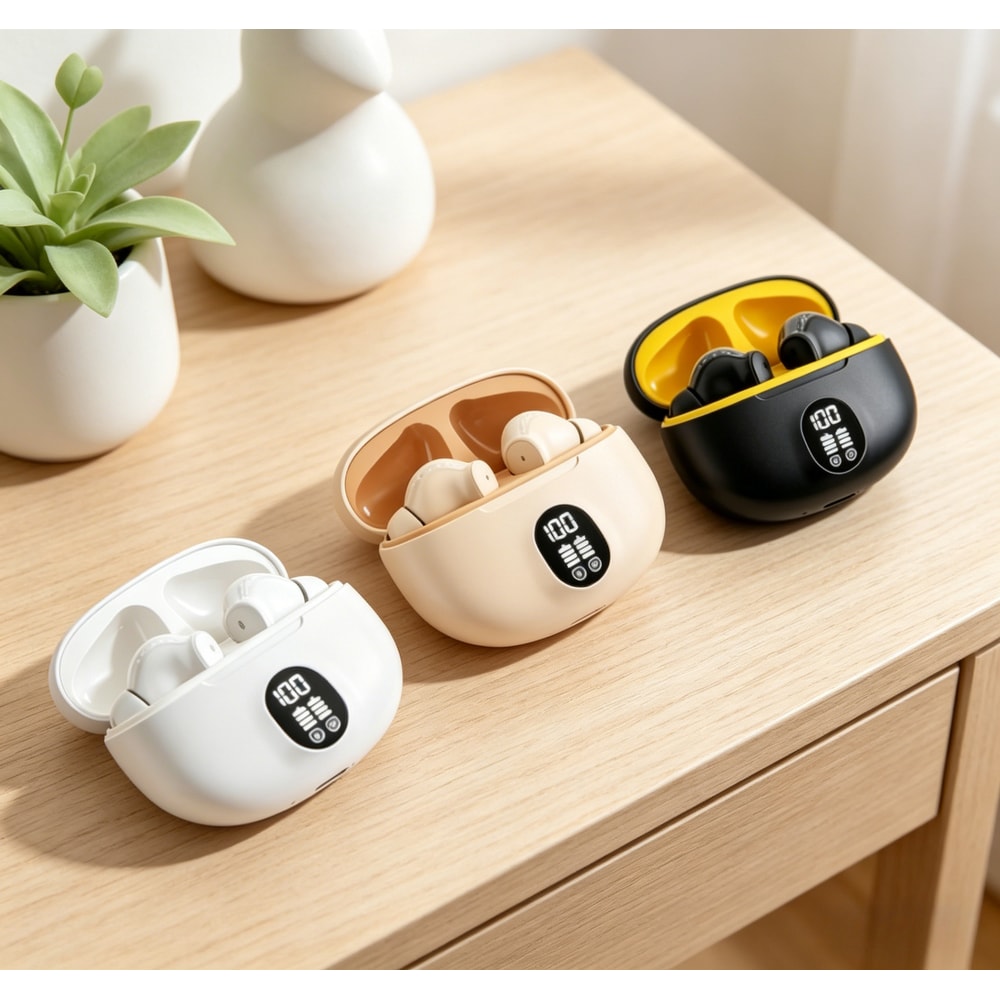 Wireless Bluetooth Gaming Earbuds TWS Gaming Headphones with Noise Reduction & Deep Bass