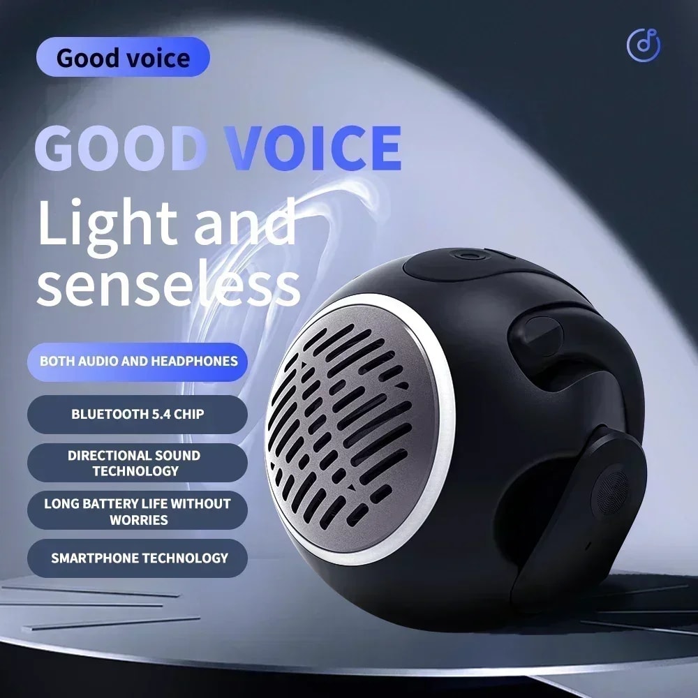 Open Ear Wireless Bluetooth Earbuds HiFi Stereo Sound Sports Headphones with Smart HD Call for Smartphone