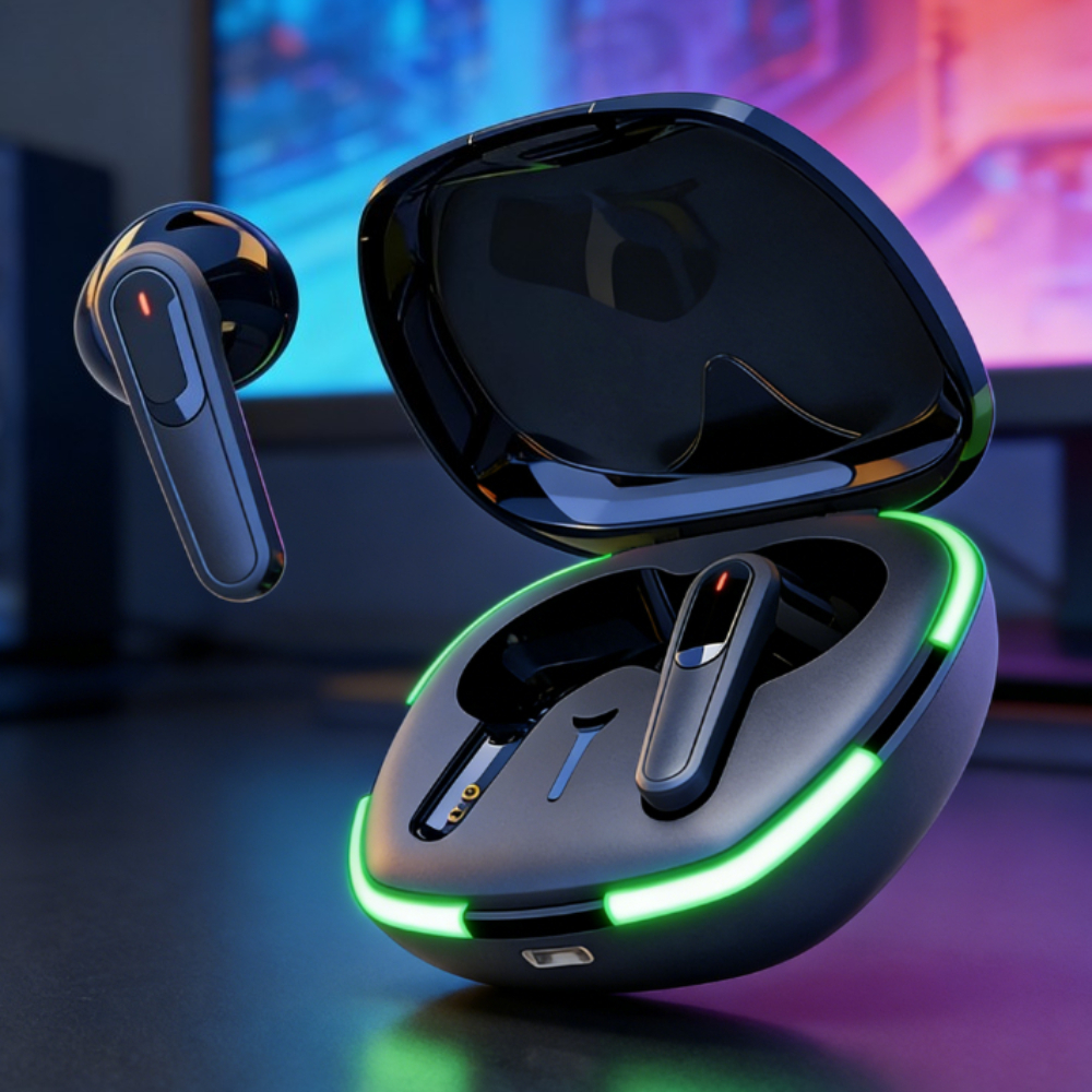Wireless Bluetooth Earphones with HiFi Stereo and Noise Reduction Sport Earbuds