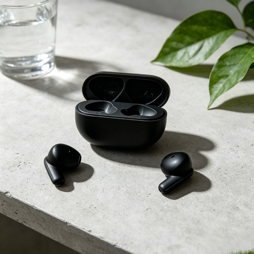 TWS wireless earbuds HiFi Stereo Bluetooth gaming earphones with Noise canceling headphones Case