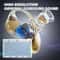 Secure Fit Sports Bluetooth Wireless Earbuds with ENC Noise Cancelling Microphone