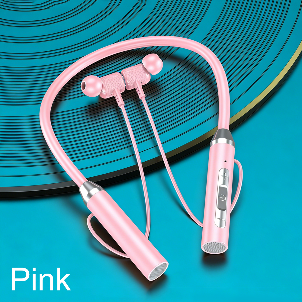 Magnetic Bluetooth Wireless Neckband Earphones With Mic 7