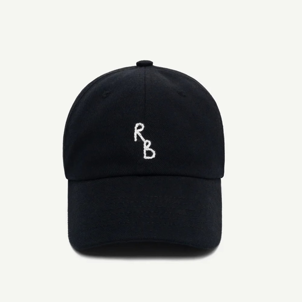 Hand Dyed Monogram Cotton Baseball Cap With Embroidered Initial 6