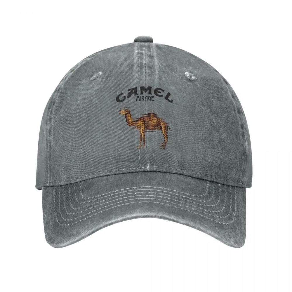 Vintage Animal Trucker Hat Distressed Washed Adjustable Retro Mesh Cap 2