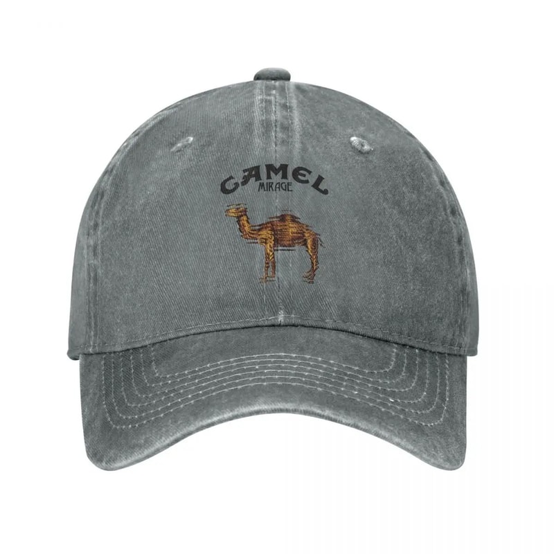 Vintage Animal Trucker Hat Distressed Washed Adjustable Retro Mesh Cap 2