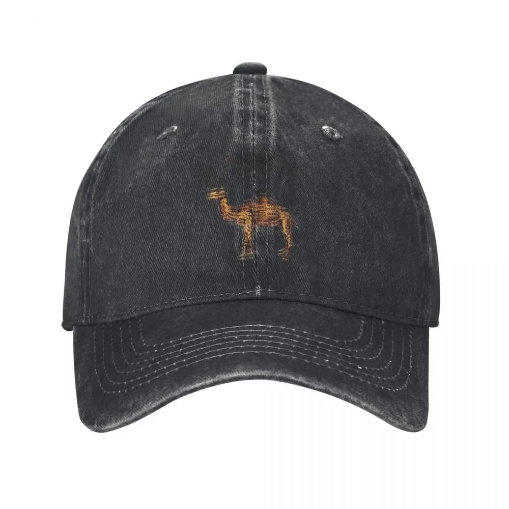 Vintage Animal Trucker Hat Distressed Washed Adjustable Retro Mesh Cap 4
