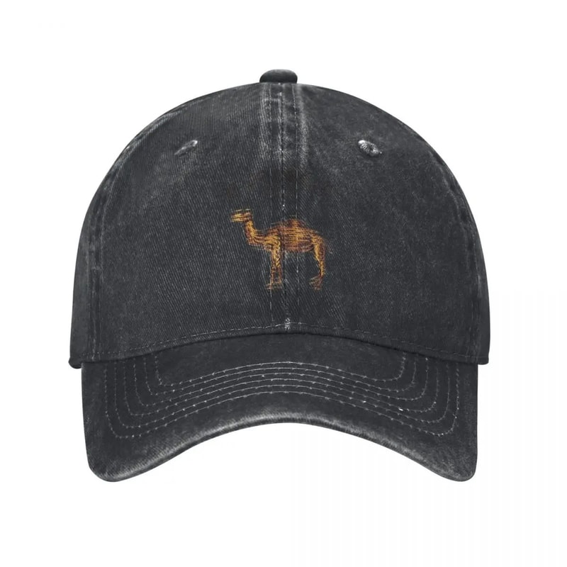 Vintage Animal Trucker Hat Distressed Washed Adjustable Retro Mesh Cap 4