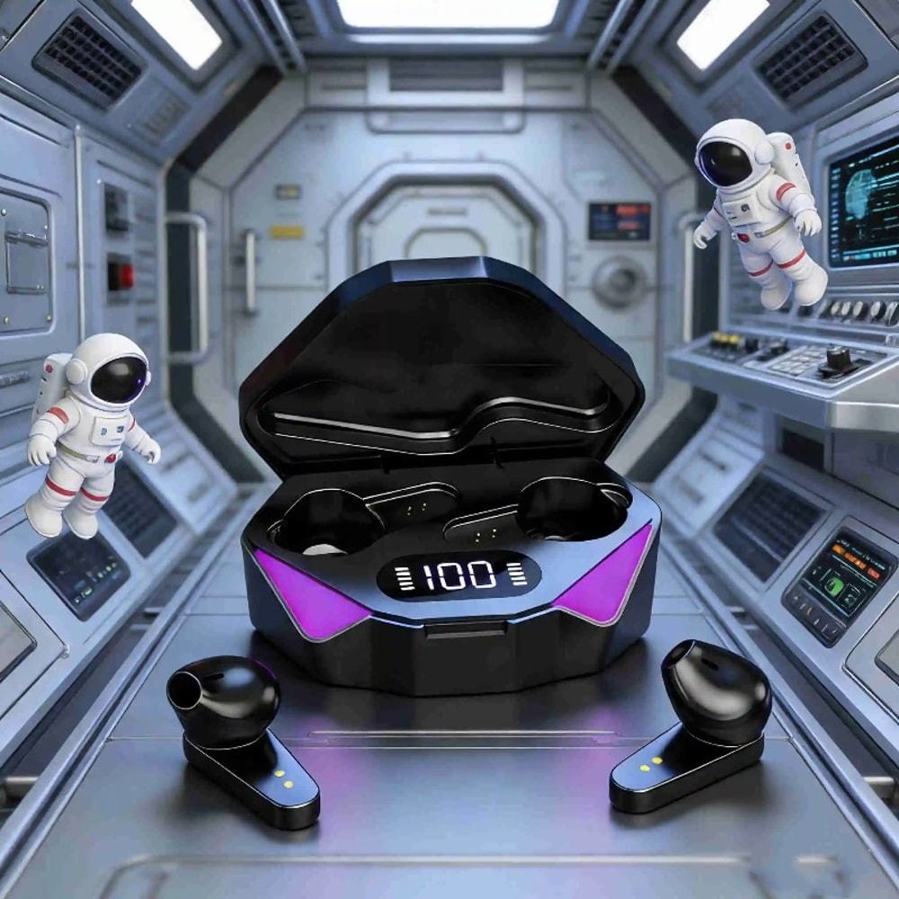 TWS Gaming Earbuds with Low Latency Stereo Sound