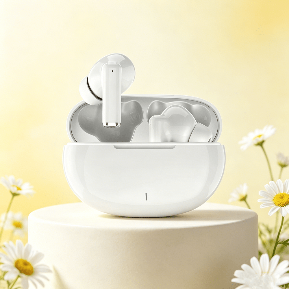 Wireless Bluetooth Earphones With Noise Cancelling Earbuds And Built In Mic 0