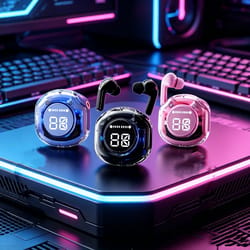 quantumbass wireless sport gaming earbuds with deep noise reduction