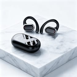 bluetooth wireless earhook earbuds for gaming sports and calls