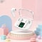 Transparent Wireless Bluetooth Earbuds with ENC Mic and LED Power Display