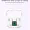 Transparent Wireless Bluetooth Earbuds with ENC Mic and LED Power Display
