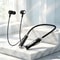 Magnetic Neckband Bluetooth Headphones with Microphone for Sports and Running
