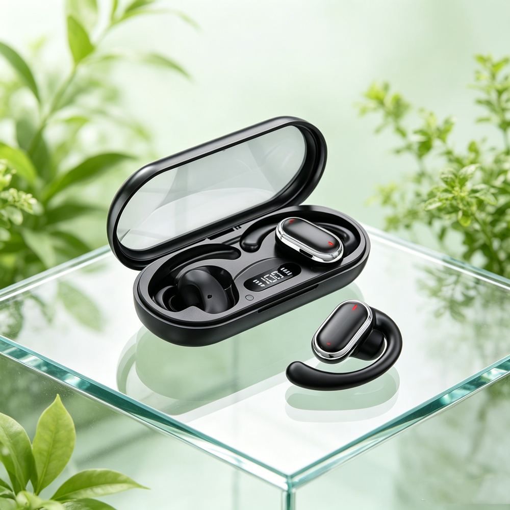 Open Ear OWS Bluetooth Sport Earbuds with Mic