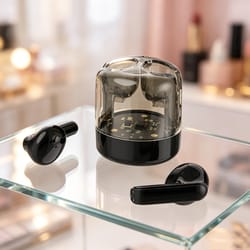 led bluetooth gaming earbuds with noise cancelling fit