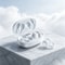Premium True Wireless Earbuds with LED Power Display Bluetooth Noise Reduction Earbuds with Touch Control Mic