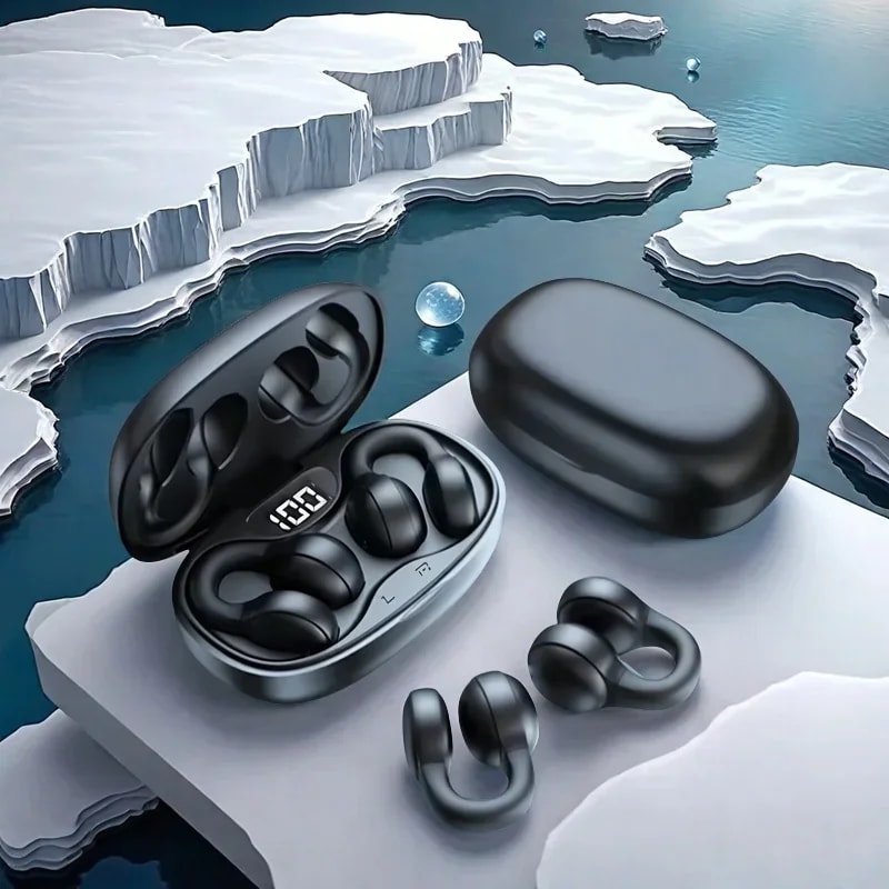 AeroFit Open Ear Wireless Bone Conduction Sports Headphones