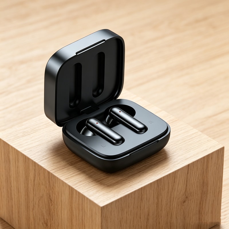 TWS Wireless Bluetooth Sport Earbuds with Stereo Sound and Smart LED Charging Case