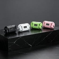 smart display tws wireless earbuds true stereo bluetooth headphones with microphone
