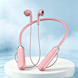 aurastream wireless neckband headphones hifi sound and extreme battery life for sports and gaming