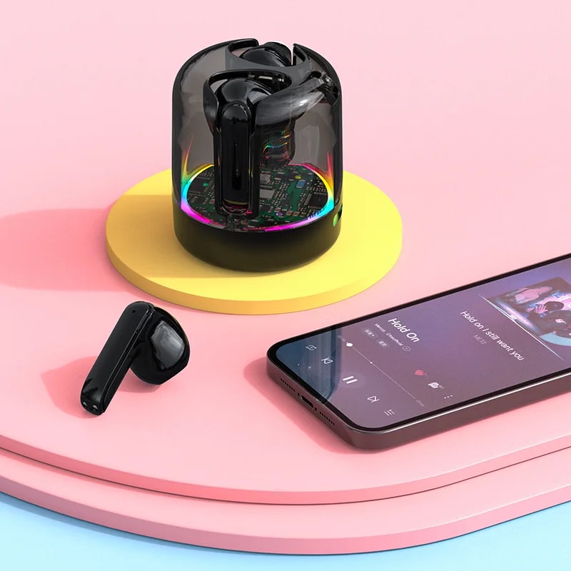 Waterproof Wireless Earbuds Premium Bluetooth Headphones with Noise Cancelling Earphones