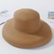 Aura Summer Wide Brim Straw Sun Hat Elegant Packable Beach Panama Hat For Women 6