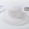 Aura Summer Wide Brim Straw Sun Hat Elegant Packable Beach Panama Hat For Women 7