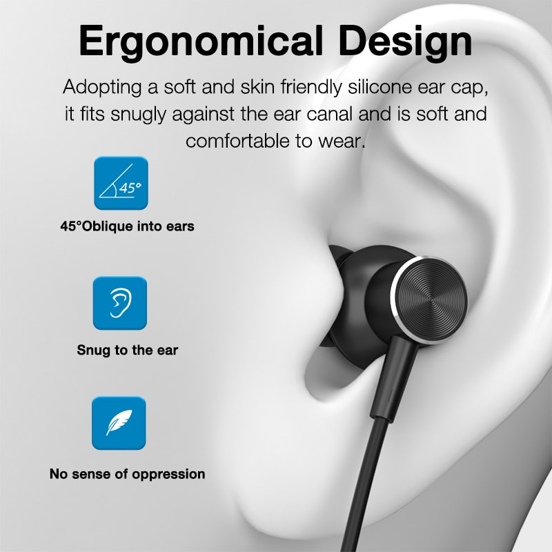 Waterproof Bluetooth Neckband Headphones With HD Mic For Sports And Running 4